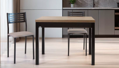  CONJUNTO MESA FONDO REDUCIDO EXTENSIBLE GEMA. CAUXI