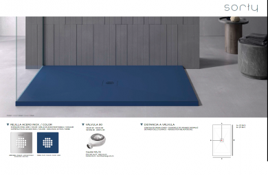 DUPLACH PLATO DE DUCHA SORTY 