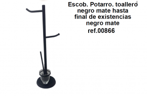 ESCOBILLERO PORTARROLLO TOALLERO BELTRAN 00866