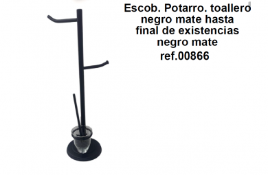 ESCOBILLERO PORTARROLLO TOALLERO BELTRAN 00866