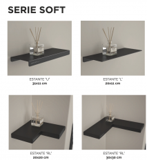 ESTANTE SERIE SOFT DE ACERO INOX  DUPLACH NOVEDAD