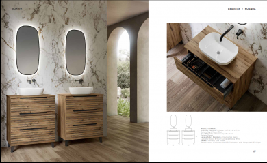 MUEBLE DE BAÑO 3 CAJONES RUANDA. MAESTRE