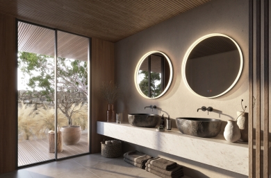 ESPEJO MODELO BOLONIA LEDIMEX EN STOCK