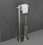 MEDIMEX ESCOBILLERO CON PORTA-ROLLO SERIE PRACTIC EN STOCK  CAP003-07