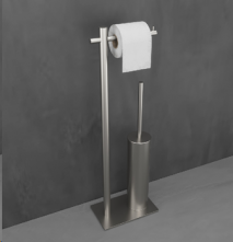 MEDIMEX ESCOBILLERO CON PORTA-ROLLO SERIE PRACTIC EN STOCK  CAP003-07