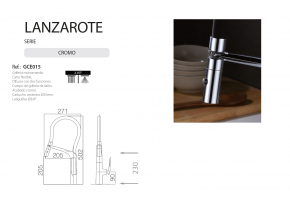 Grifo cocina imex lanzarote
