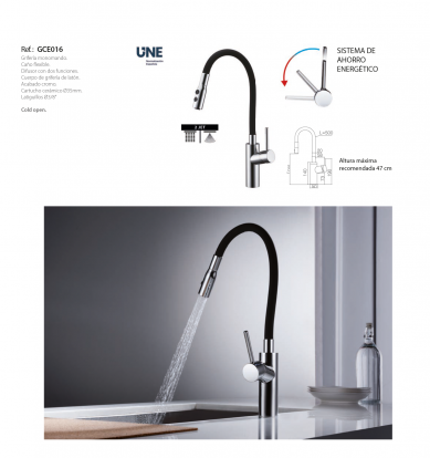 GRIFO DE COCINA TOKYO GCE016 IMEX