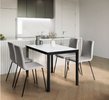 MESA COCINA FIJA ENCIMERA PORCELÁNICO LEIRE. CAUXI