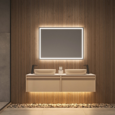 Espejo de baño con luz LED Francia Ledimex