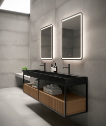 ESPEJO DE BAÑO CON LUZ LED GRECIA  LEDIMEX EN STOCK