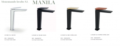 GRIFO DE LAVABO MODELO MANILA  XL AQUAHOME EN STOCK