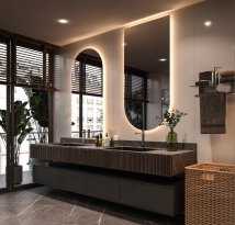 BATHDECOR  ESPEJO SERIE PEDRA ALMA NOVEDAD