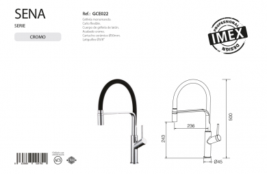 grifo cocina sena imex

grifo sena imex