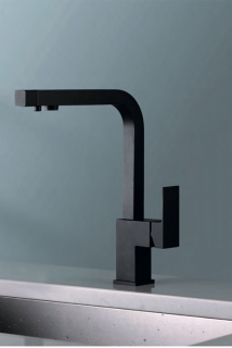 IMEX GRIFO DE COCINA  OSMOSIS SERIE CAPRI NEGRO MATE EN STOCK