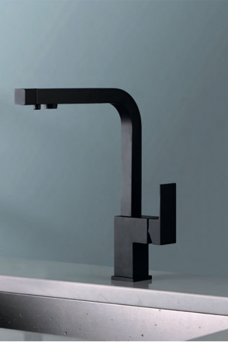 Grifo Negro osmosis de cocina Capri Imex