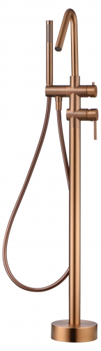  IMEX GRIFERIA EXENTA DE BA&Ntilde;ERA MONOMADO ORO CEPILLADO SERIE CORCEGA BBECO1/ORC EN STOCK