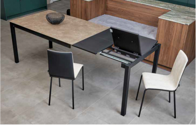 Mesa extensible de cocina Flora. Mesinor