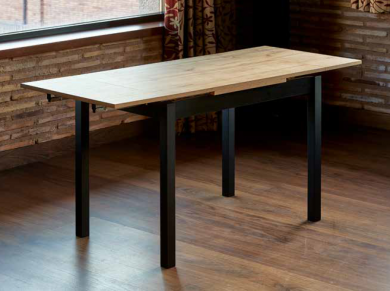 Mesa de cocina extensible encimera porcelánica Valle Mesinor