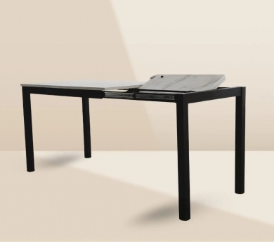 Mesa de cocina extensible Porcelánica Haro. Mesinor