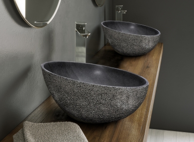 Lavabo de mármol natural sobre encimera 45x20 cm

Lavabo exclusivo de mármol para baño elegante

Lavabo sobre encimera duradero y fácil de limpiar

Lavabo Adwa Nature de mármol recristalizado

Lavabo de mármol en stock, entrega rápida