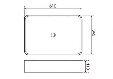 Lavabo de cerámica sobre encimera Fogo negro mate

Lavabo moderno de porcelana sin rebosadero

Lavabo Fogo negro mate para baño contemporáneo

Lavabo en stock con entrega 5-10 días

Lavabo de porcelana duradero y elegante