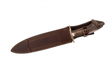 cuchillo de colección Muela

cuchillo robusto y elegante

cuchillo tradicional de lujo

cuchillo de caza artesanal

cuchillo con guarda de latón