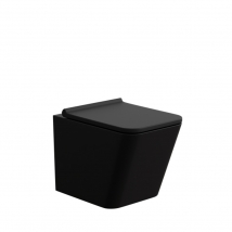 Inodoro Modelo Lotus Suspendido Negro Mate &ndash; Art&Bath | En Stock