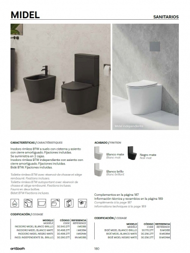 inodoro rimless BTW

inodoro Art&Bath

inodoro porcelana vitrificada

inodoro ajustado a pared

inodoro moderno blanco brillo

inodoro eco 3/4,5 litros

inodoro salida dual

inodoro con asiento amortiguado

inodoro baño moderno