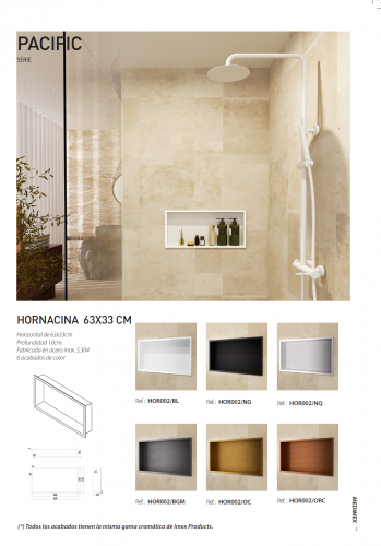 MEDIMEX HORNACINA

hornacina ducha 63x33 acero inoxidable S304

hornacina empotrada inoxidable 10 cm profundidad

nicho metálico para ducha moderno

hornacina de acero inoxidable para baño en stock

hornacina empotrable para ducha varios acabados

nicho decorativo pared baño acero inox

comprar hornacina ducha inoxidable

hornacina baño precio

hornacina acero inoxidable oferta

hornacina ducha envío rápido

hornacina inoxidable IVA incluido
