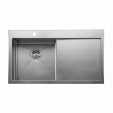 Fregadero Ámbar Andemen 860x500 – Acero Inoxidable 1 Cubeta con Escurridor