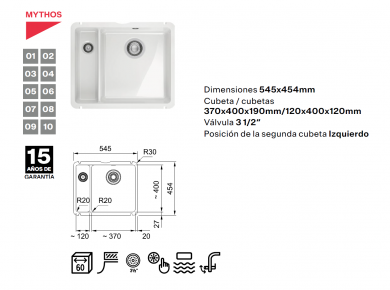 fregadero Franke Kubus KXK 160-37-12 Fraceram
fregadero Franke Fraceram
fregadero cerámico Franke Kubus
fregadero Franke bajo encimera
fregadero Kubus KXK 160-37-12
fregadero de cerámica para cocina
fregadero premium Franke
fregadero 2 cubetas Franke
fregadero Fraceram bajo encimera
fregadero Franke KXK
Franke 126.0735.921 / 126.0735.923 / 126.0735.924