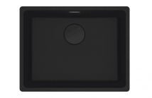 Franke Maris MRG 610-72 Black Collection &ndash; Fregadero de 1 Cubeta en Fragranite Negro Mate