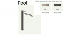 MONOMANDO LAVABO CA&Ntilde;O ALTO  POOL - SANYCCES