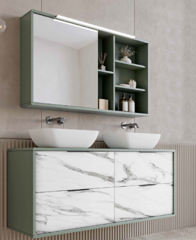Mueble de baño 4 cajones Vintass. Campoaras